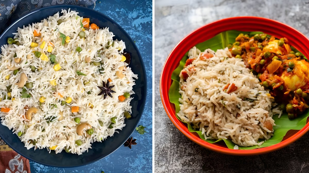 Coconut Milk Pulao Recipe