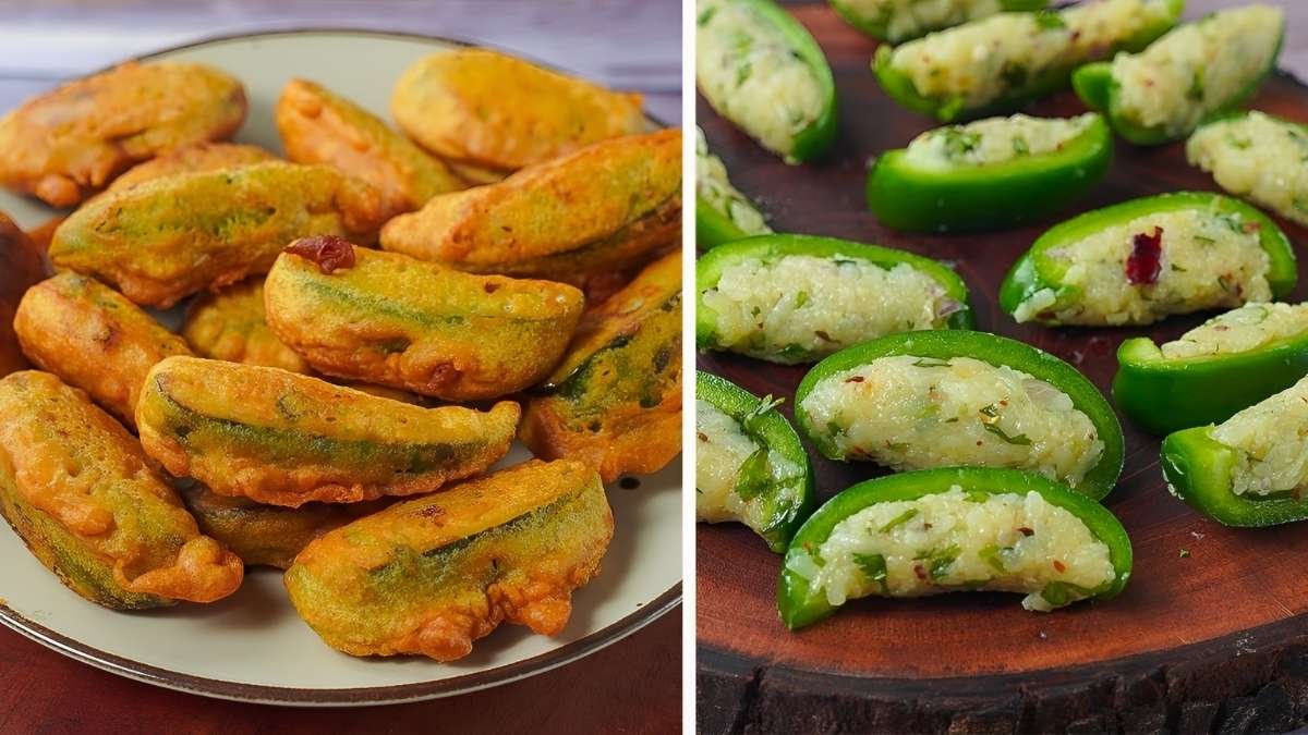 How to Make Cabbage & Capsicum Pakoda