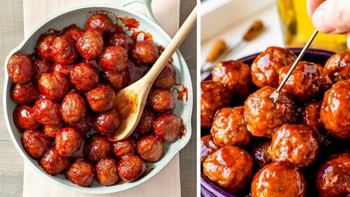 How to Make Grape Jelly Meatballs in 10 Minutes