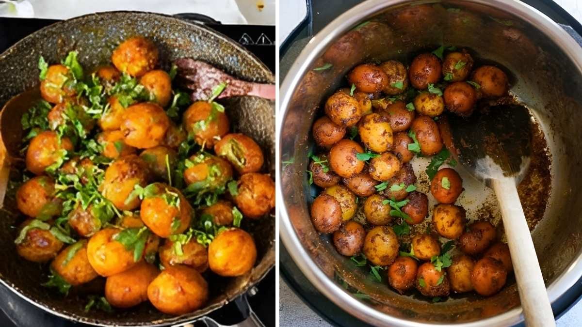 Quick Baby Potato Masala