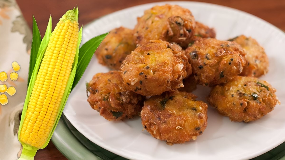 Street-Style Corn Vada Recipe